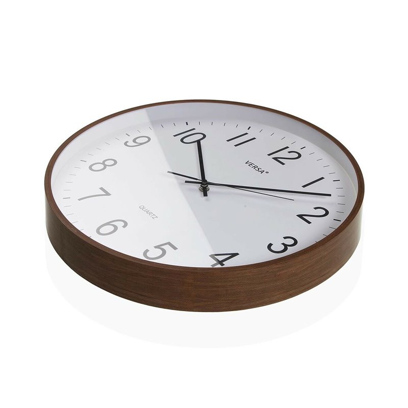 Image secondaire de Horloge Murale Versa Plastique Quartz Bois MDF 5,5 x 40 x 40 cm