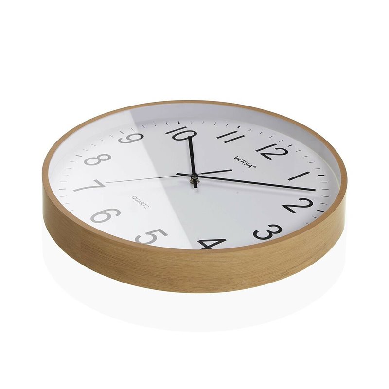 Image secondaire de Horloge Murale Versa Plastique Quartz Bois MDF 5,5 x 40,5 x 40,5 cm