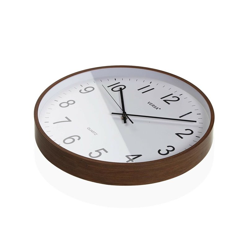 Image secondaire de Horloge Murale Versa Plastique Quartz Bois MDF 5 x 35 x 35 cm