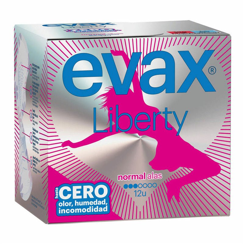 Compresses Normales avec Ailes Evax Liberty