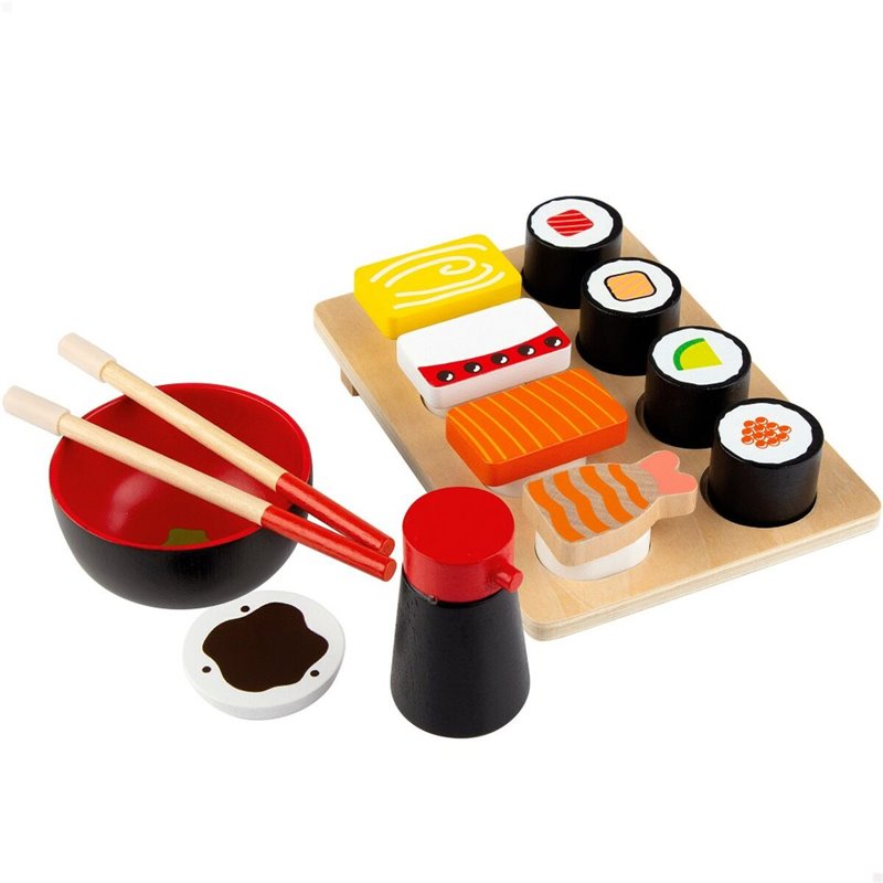 Image secondaire de Jeu en bois Woomax Sushi 14 Pièces (6 Unités)