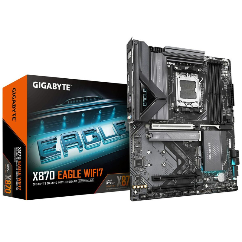 Carte Mère Gigabyte X870 EAGLE WIFI7 AMD AM5 AMD X870