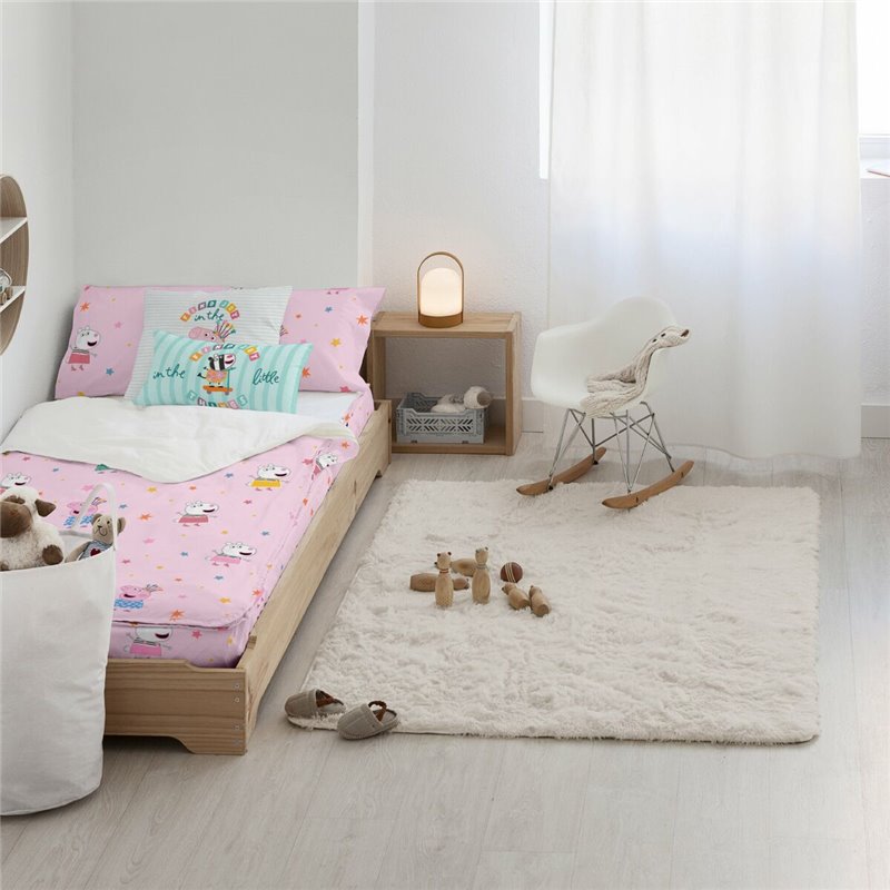 Image secondaire de Couette Peppa Pig Awesome Multicouleur 90 x 200 cm 90 x 1 x 200 cm