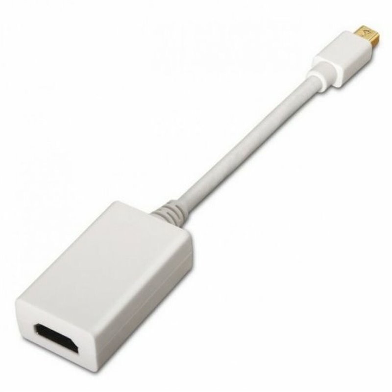 Image secondaire de AISENS A125-0138 câble vidéo et adaptateur 0,15 m Mini DisplayPort HDMI Blanc