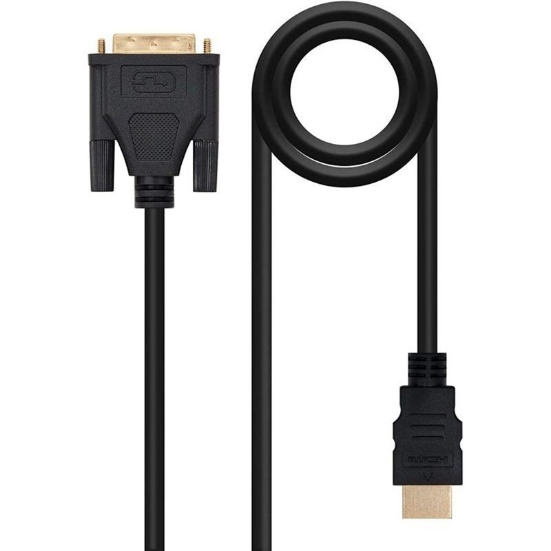 Image secondaire de Nanocable HDMI - DVI, 3m HDMI Type A (Standard) Noir