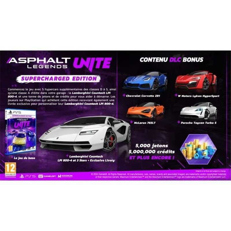 Image secondaire de Asphalt Legends Unite - Jeu PS5 - Supercharged Edition