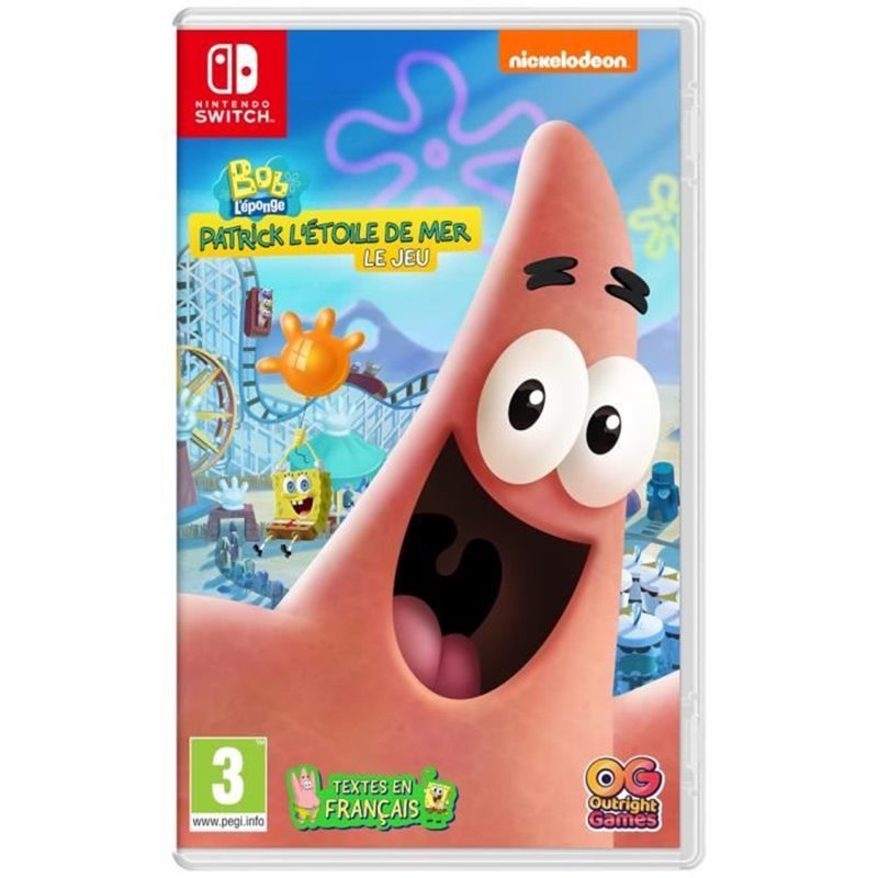 Patrick L'etoile De Mer - Jeu Nintendo Switch