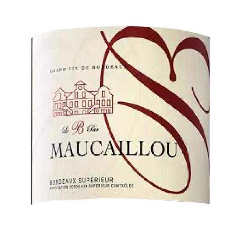 Image secondaire de B par Maucaillou 2021 Bordeaux supérieur vin rouge de Bordeaux