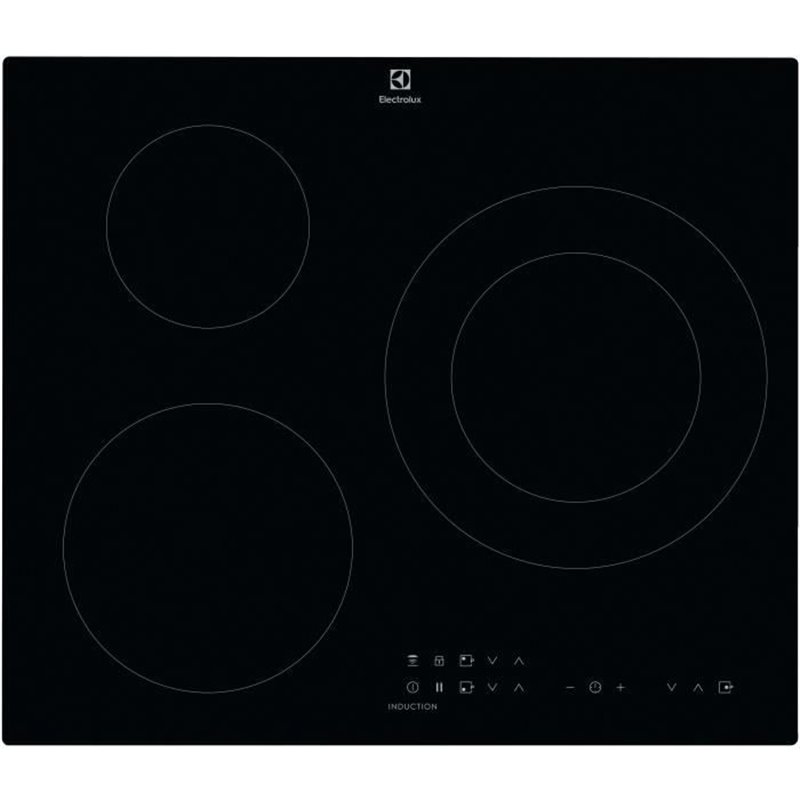 Table de cuisson à induction - ELECTROLUX - 3 feux - 60 cm - CIT60331CK - Noir