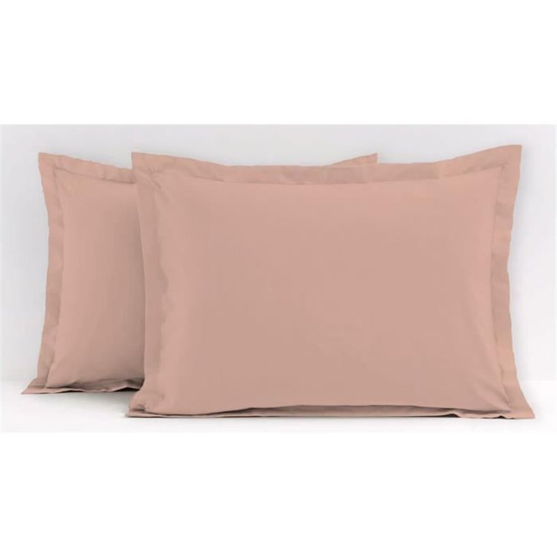 Image secondaire de Lot de 2 taies d'oreiller - LOVELY HOME - LH71619 - 50 x 70 cm - Rose