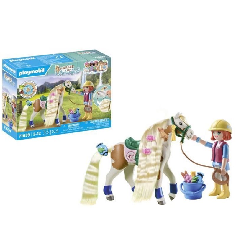 PLAYMOBIL - 71639 - Ellie avec cheval