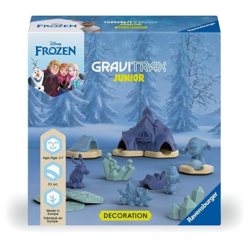 Ravensburger-Gravitrax Junior Set d'extension La Reine des Neiges-33 pieces-Circuit de billes a construire-Des 3 ans-238