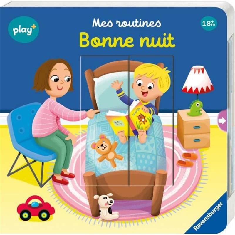 Ravensburger - Play + - Livre Mes routines Bonne nuit - 13099032