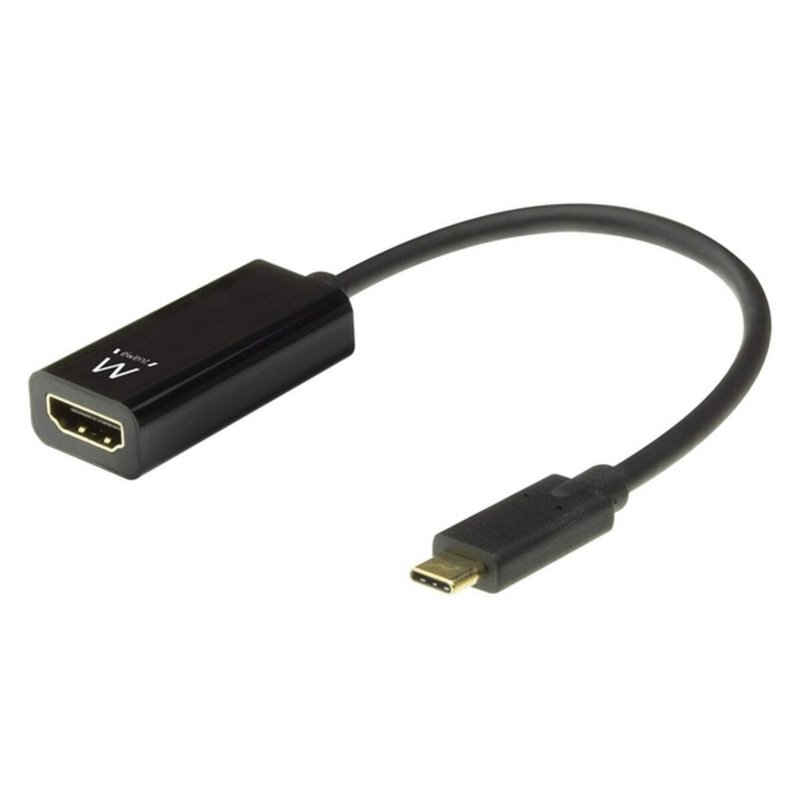 Adaptateur USB-C vers HDMI Ewent EW9823 Noir 15 cm 4K Ultra HD (1 Unité)