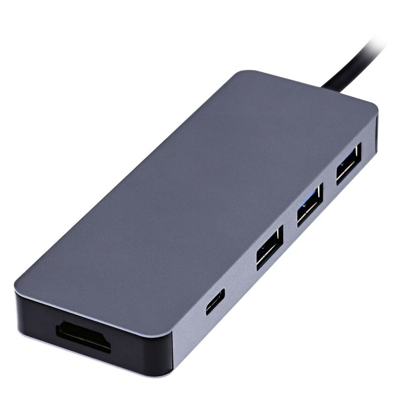 Hub USB TNB iClick Gris