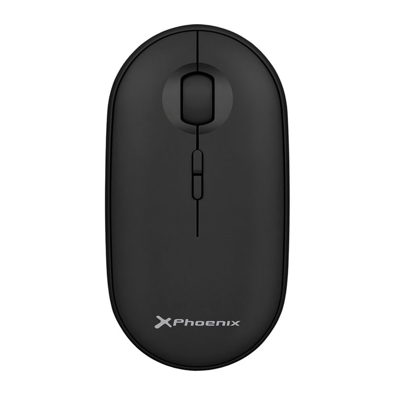 Souris Optique Sans Fil Phoenix Noir 1600 dpi (1 Unité)