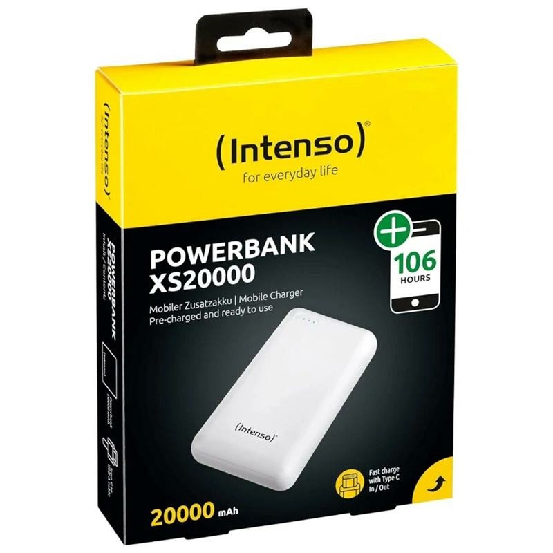 Image secondaire de Batterie pour Ordinateur Portable INTENSO XS20000 Blanc 20000 mAh