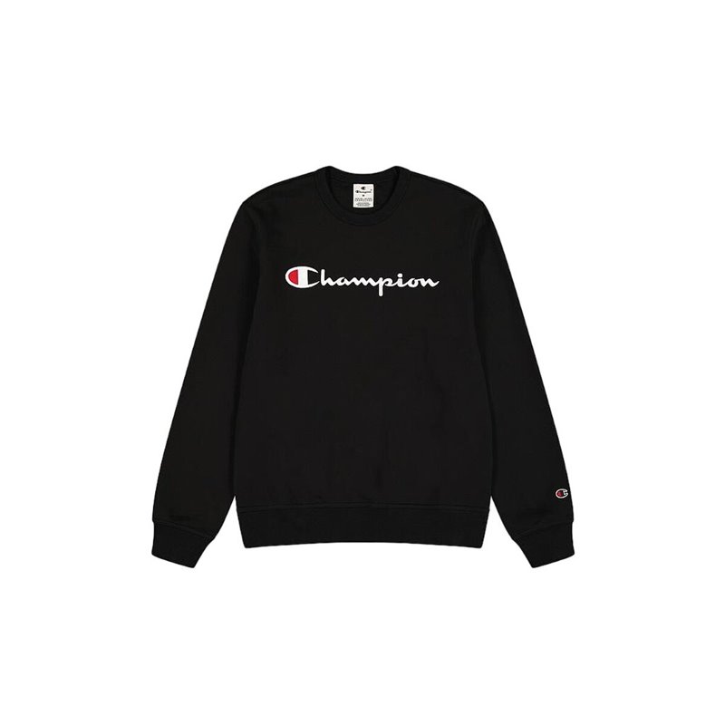 Sweat sans capuche homme Champion CREWNECK SWEATSHIRT 220254 NBK Noir