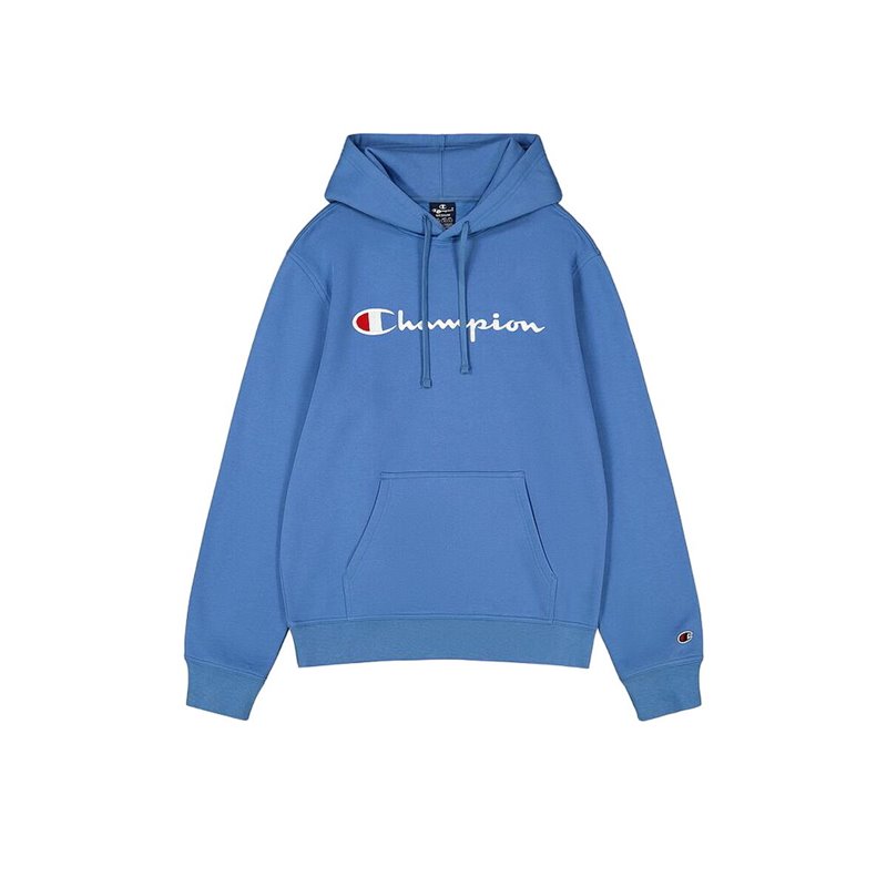 Sweat à capuche homme Champion HOODED SWEATSHIRT 220253 CBU Bleu