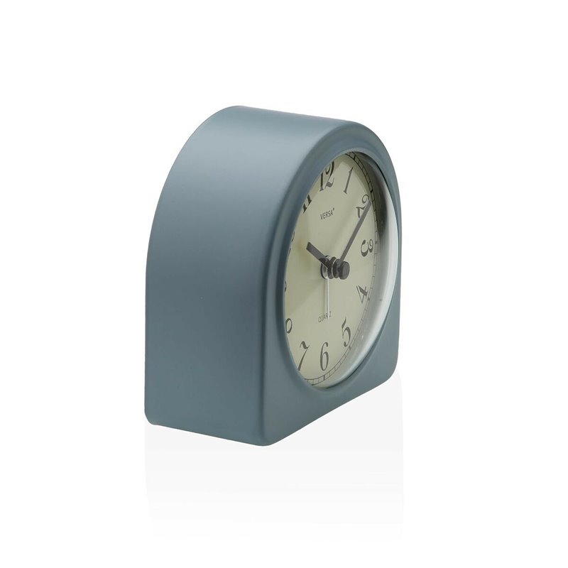 Image secondaire de Horloge de table Versa Luxa Bleu Plastique 5,8 x 10 x 10 cm