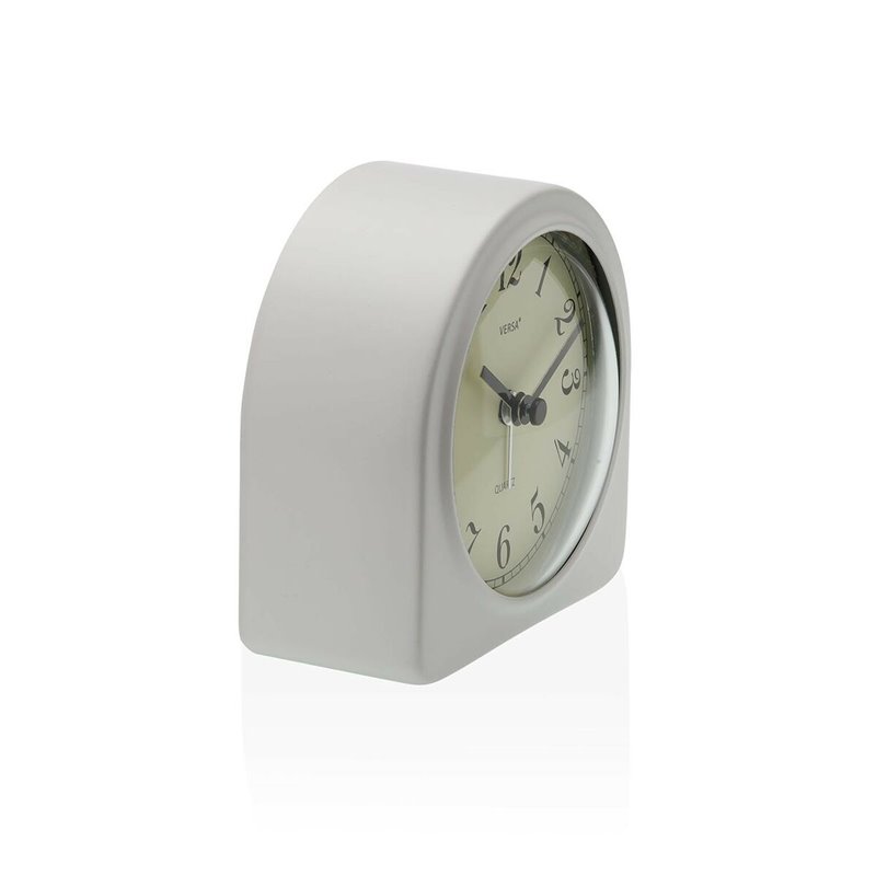 Image secondaire de Horloge de table Versa Luxa Blanc Plastique 5,8 x 10 x 10 cm