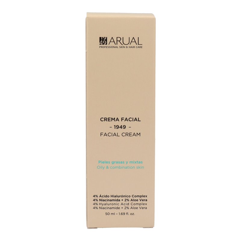 Démaquillant visage Arual Crema Facial 50 ml