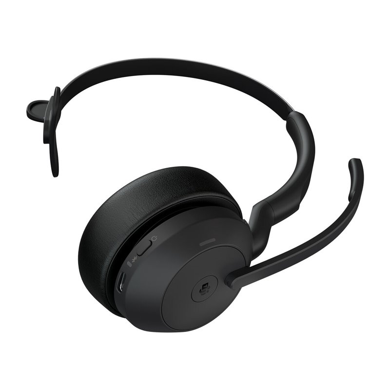 Jabra Evolve2 55 Casque Sans fil Arceau Bureau/Centre d'appels Bluetooth Noir