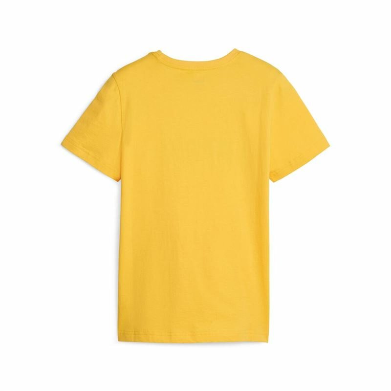 Image secondaire de T shirt à manches courtes Enfant Puma Ess+ 2 Col Logo Jaune