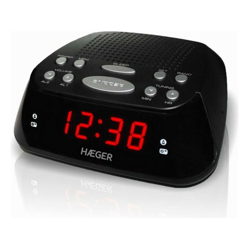 Image secondaire de Radio-réveil Haeger RA-06B.005B Noir