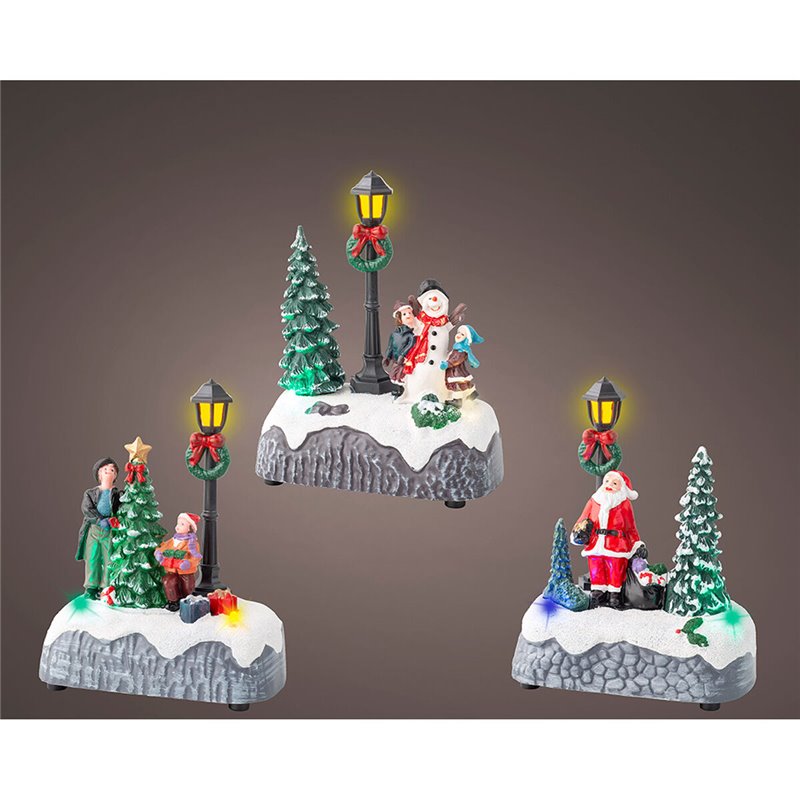 Image secondaire de Décorations de Noël Lumineo 9,5 x 5,5 x 12,5 cm Figurine Décorative