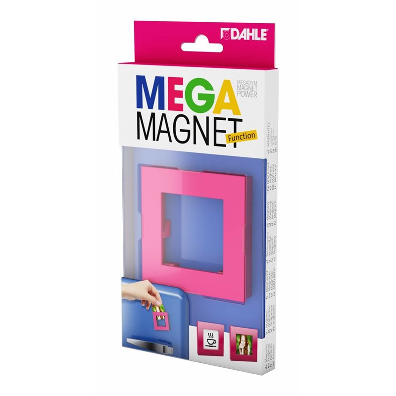 Image secondaire de Aimant Novus MEGA Magnet SQUARE XL Rose Carré 7,5 x 7,5 cm