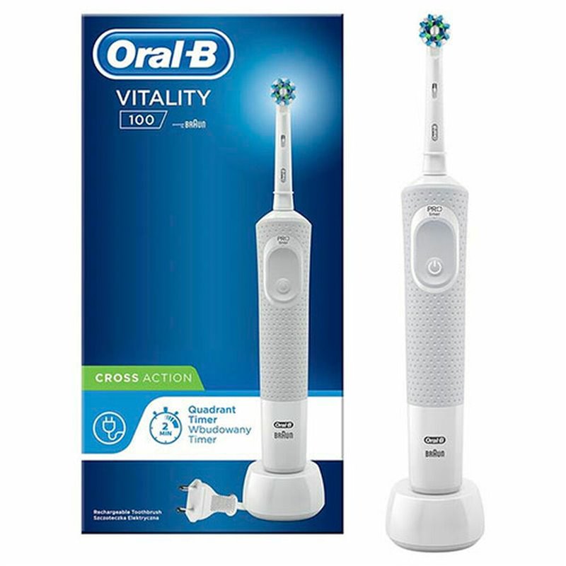 Image secondaire de Brosse à dents électrique Oral-B VITALITY 100 Blanc