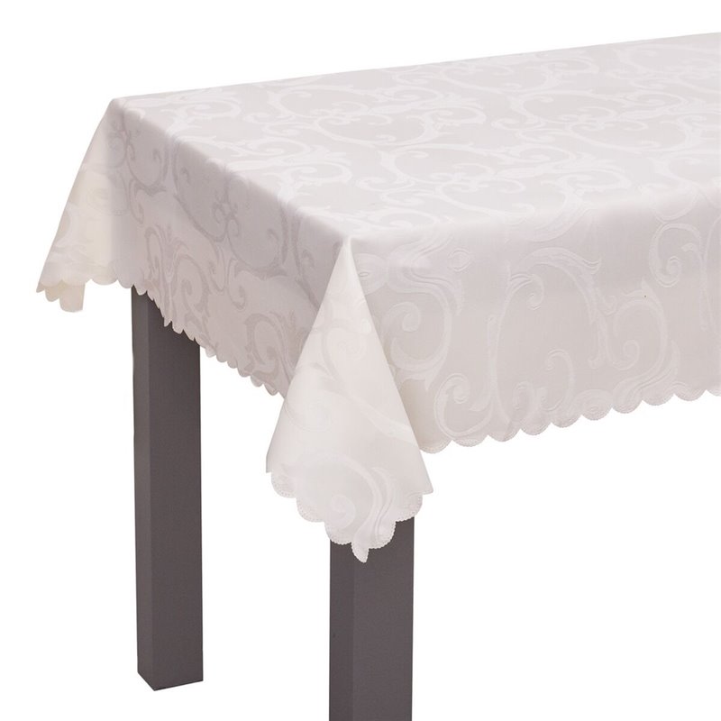 Nappe Ivoire Polyester 150 x 220 cm