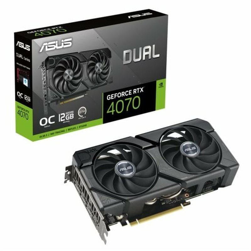 Carte Graphique Asus 90YV0LM0-M0NA00 GEFORCE RTX 4070 12 GB GDDR6