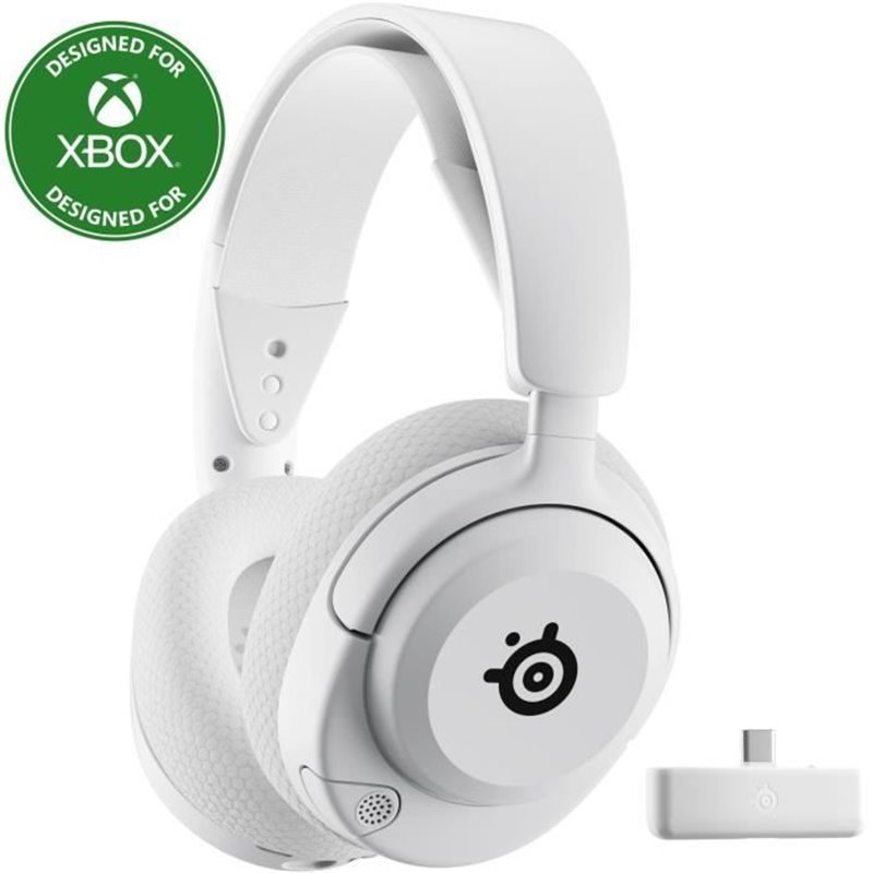 Casque Gaming Sans fil - STEELSERIES - Arctis Nova 5X - Blanc