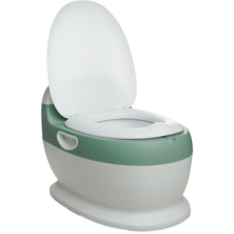 Image secondaire de Mini toilette - THERMOBABY - Vert Sauge - Confortable avec bruit de chasse d'eau