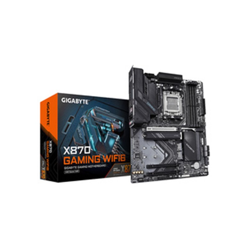 GIGABYTE X870 GAMING WIFI6 Carte Mère - Prend en charge les processeurs AMD Ryzen 9000, 8+2+2 phases VRM, jusqu'à 8000MH