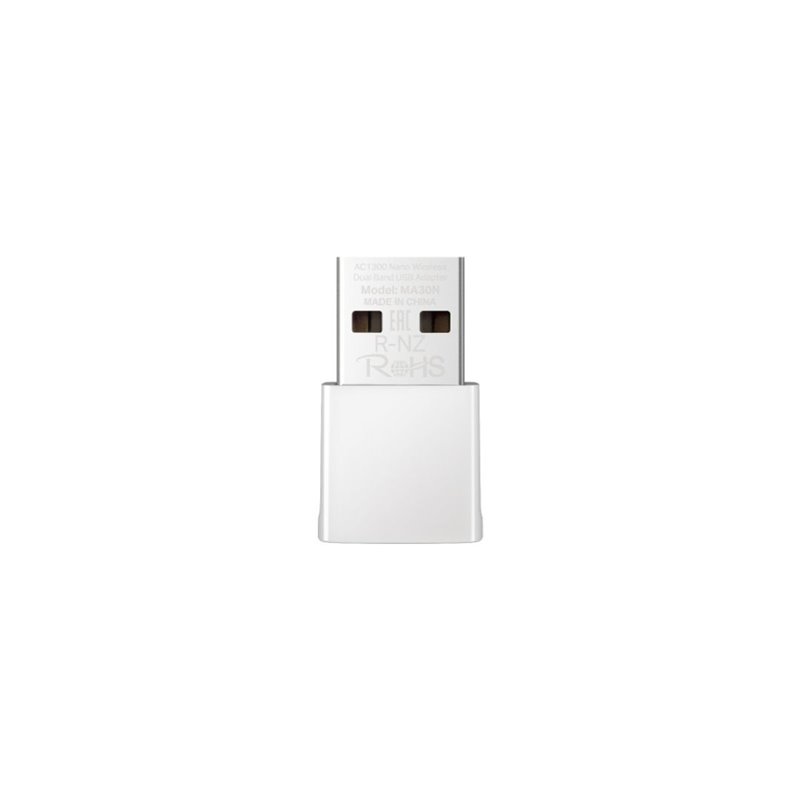 Adaptateur USB double bande sans fil nano AC1300N VITESSE 400 Mbps 2,4 GHz + 