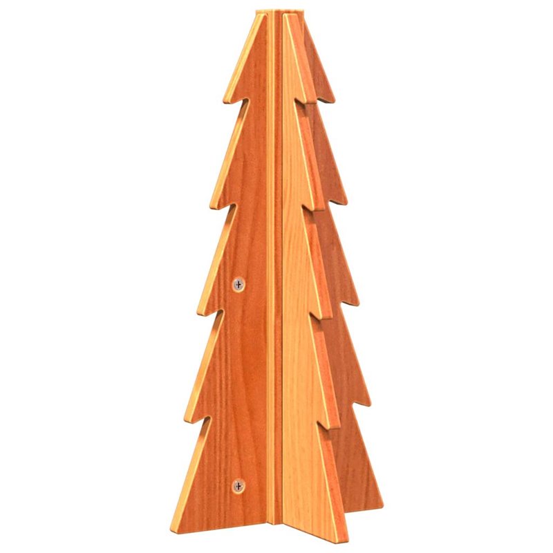 Image secondaire de vidaXL Arbre de Noël en bois pour décoration 49 cm bois de pin massif