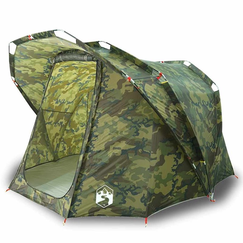 Image secondaire de vidaXL Tente de pêche 4 personnes camouflage imperméable