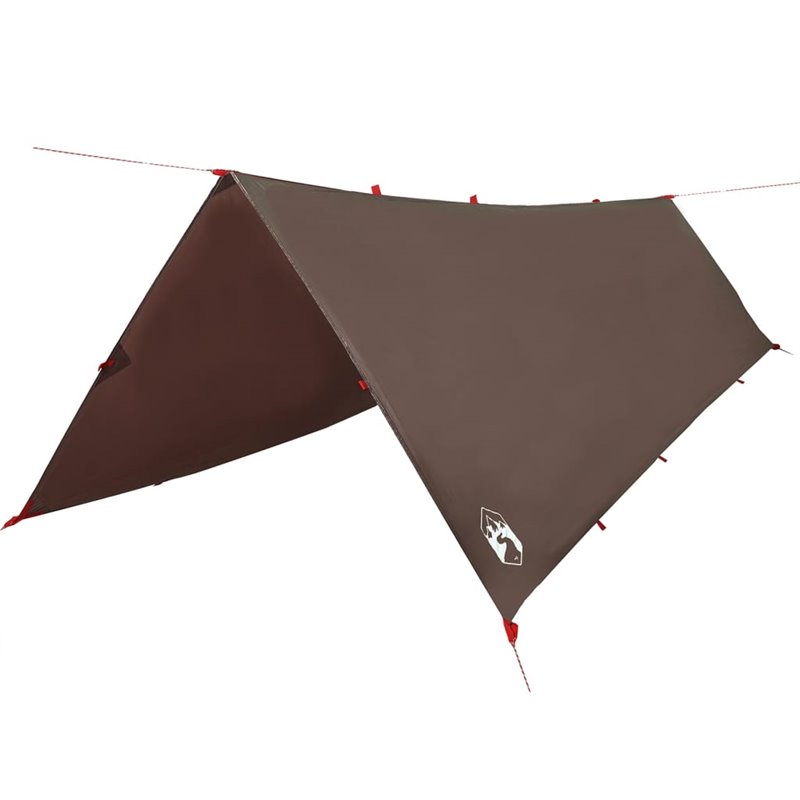 Image secondaire de vidaXL Bâche de camping marron 506x306 cm imperméable