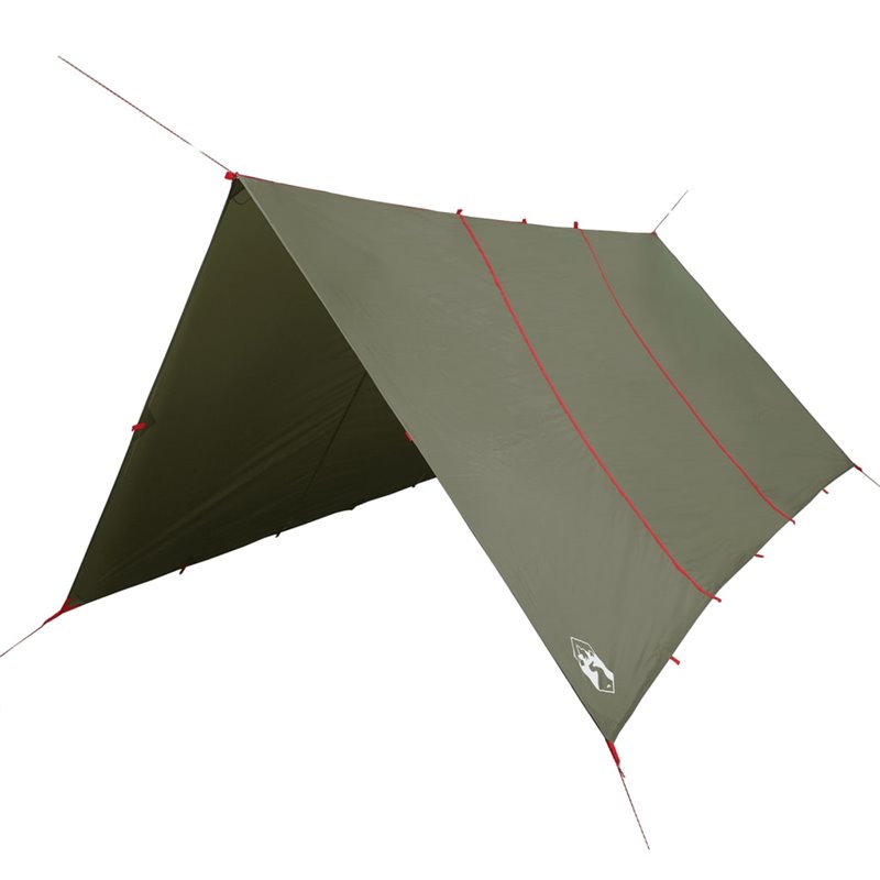 Image secondaire de vidaXL Bâche de camping vert olive 451x420 cm imperméable