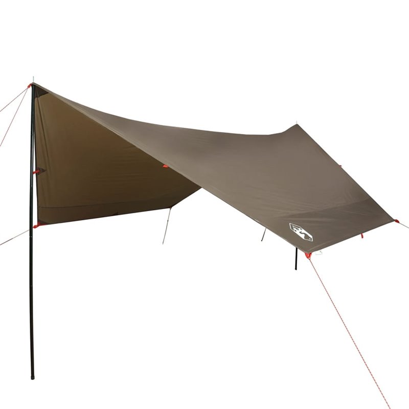 Image secondaire de vidaXL Bâche de camping marron 462x306x211 cm imperméable