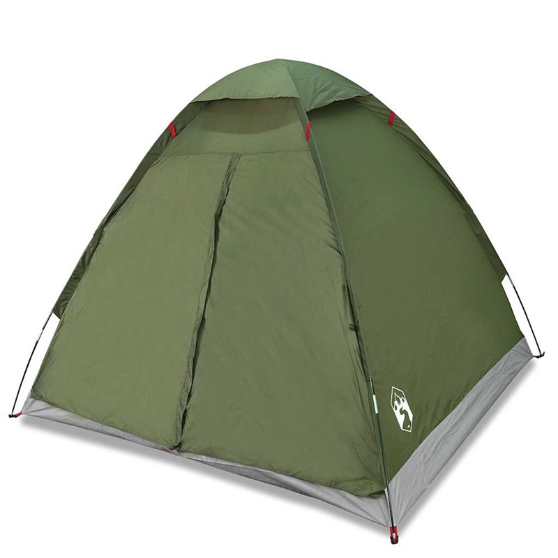 Image secondaire de vidaXL Tente de camping à dôme 2 personnes vert olive imperméable