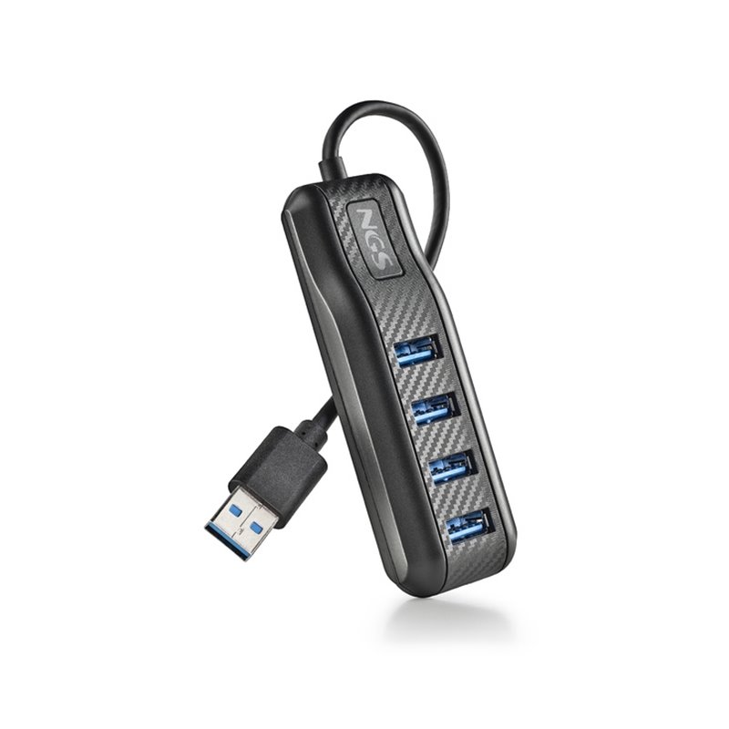 NGS PORT 3.0 USB 3.2 Gen 1 (3.1 Gen 1) Type-A 4800 Mbit/s Noir