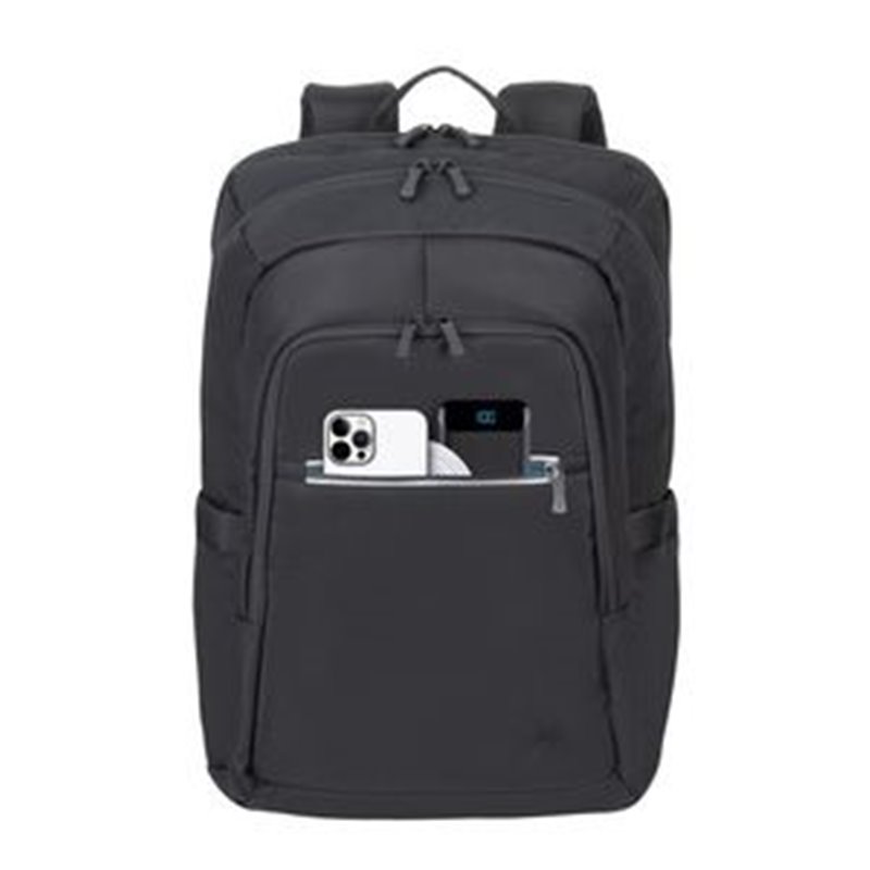 RIVACASE BACKPACK ECOCONCU BANDE FLUO ALPENDORF LAPTOP 17.3 NOIR