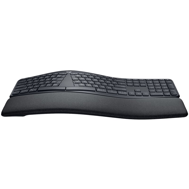 Logitech Ergo K860 clavier RF sans fil + Bluetooth Espagnole Graphite