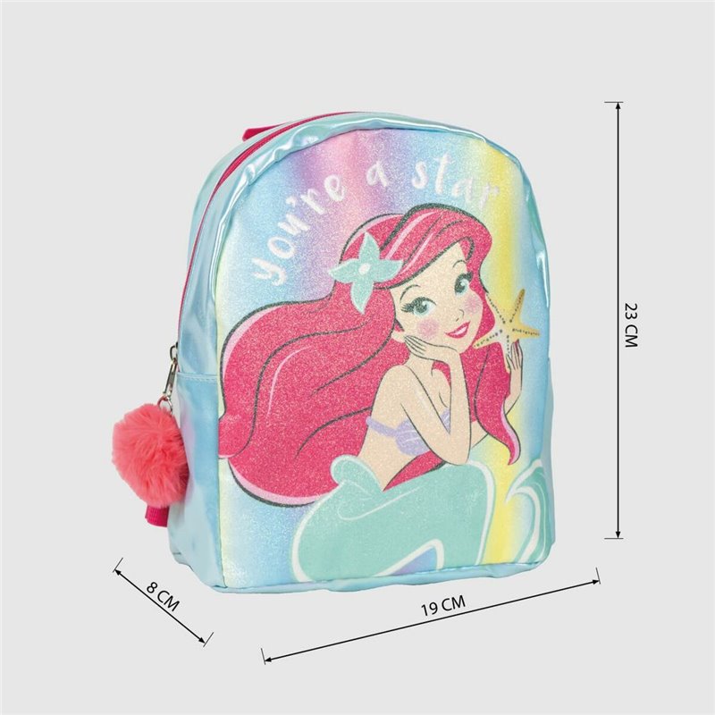 Image secondaire de Sac à dos Casual Disney Princess Bleu 19 x 23 x 8 cm