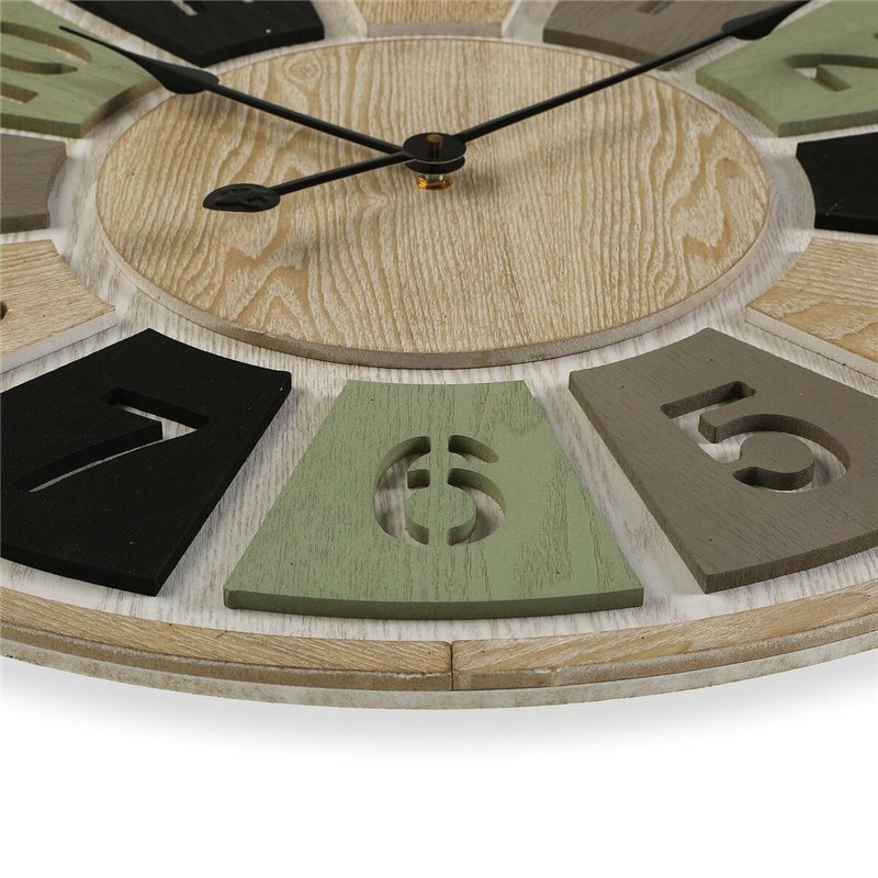 Image secondaire de Horloge Murale Versa Bois MDF Bois MDF/Verre (4,5 x 60 x 60 cm)