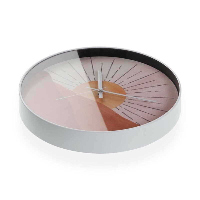 Image secondaire de Horloge Murale Versa Verre Plastique 4 x 30 x 30 cm